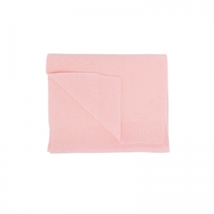 MERINO WOOL SCARF FADED PINK