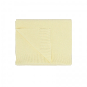 MERINO WOOL SCARF SOFT YELLOW