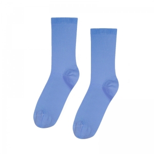 ORGANIC SOCKS SKY BLUE