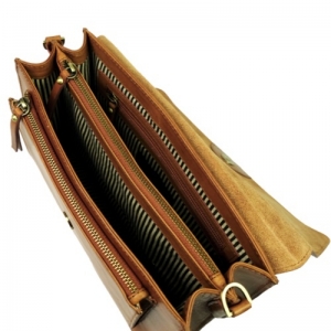 HARMONICA - CLASSIC LEATHER COGNAC