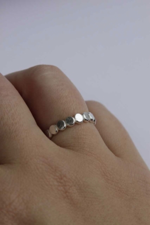 RING BUBBELS - ZILVER 925 SILVER