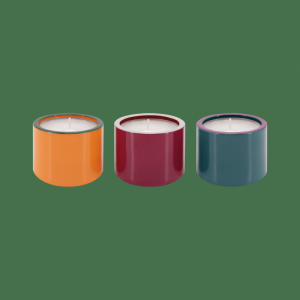 GLASS LIGHTS 01 - SET OF 3 MULTICOLOR