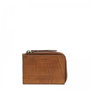 COCO COIN PURSE COGNAC - CROCO CLASSIC COGNAC