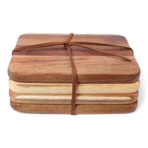 ACACIA SERVEERPLANKJES SET VAN 4 