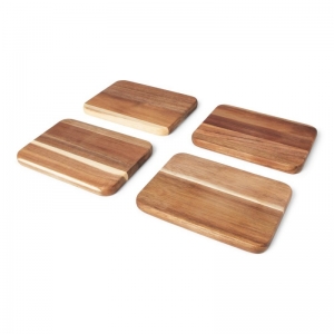 ACACIA SERVEERPLANKJES SET VAN 4 