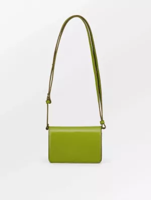 CRINKLED LULA BAG GROEN