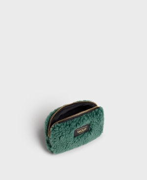 MOSS - COIN PURSE GROEN