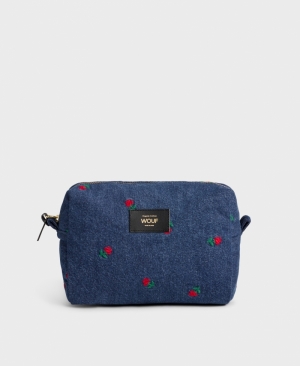 AMY - TOILETRY BAG JEANS