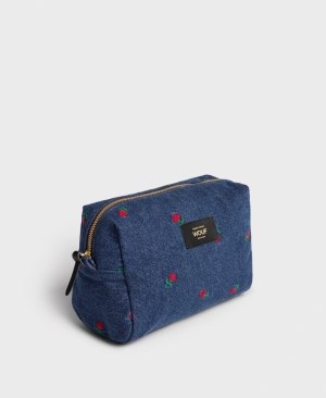 AMY - TOILETRY BAG JEANS