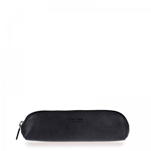 PENCIL CASE SMALL BLACK CROCO CLASSIC LEATHER BLACK