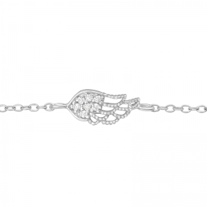 ARMBAND VLEUGEL ZILVER - 925 SILVER BRACELET 