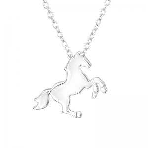 PAARD ZILVER - 925 SILVER NECKLACE 