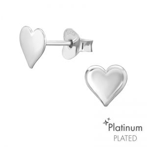 HARTJE ZILVER - 925 SILVER EAR STUDS 