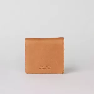 ALEX FOLD OVER WALLET WILD OAK SOFT GRAIN- COGNAC - CLASSIC LEATHER COGNAC