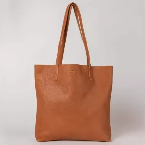 GEORGIA - SOFT GRAIN LEATHER COGNAC