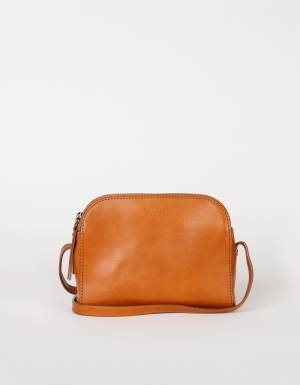 EMILY - COGNAC STROMBOLI LEATHER FULL COGNAC