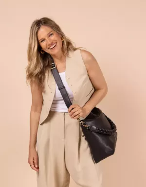 SIENNA - BLACK SOFT GRAIN LEATHER BLACK
