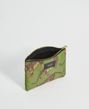 OLIVE LEOPARD - POUCH OLIVE LEOPARD