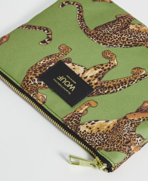 OLIVE LEOPARD - POUCH OLIVE LEOPARD