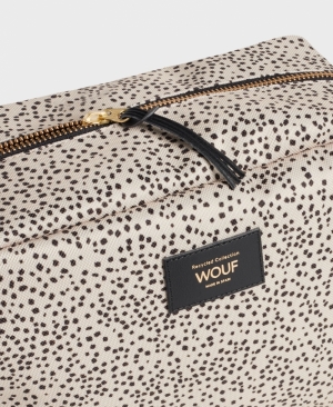VIVIANNE - LARGE TOILETRY BAG BEIGE