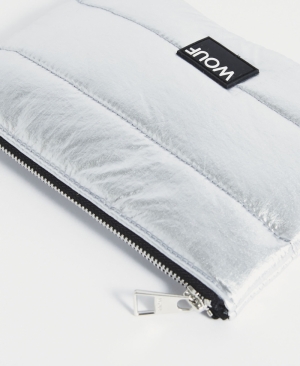 SILVER GLOSSY - POUCH SILVER