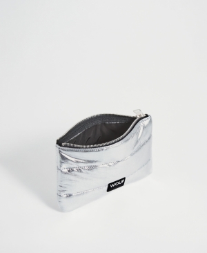 SILVER GLOSSY - POUCH SILVER