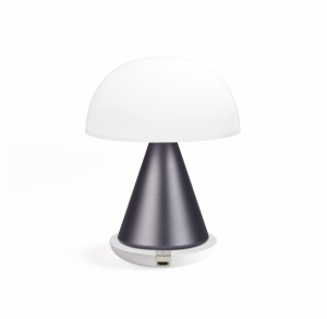 MINA L - OPLAADBAAR LEDLAMP LARGE GUN METAL