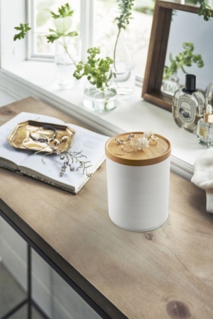 5 TIERED ACCESSORY CASE - TOSCA WHITE