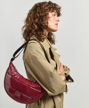 BURGUNDY GLOSSY - CROSSBODY  BURGUNDY