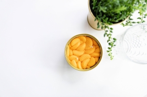 GEPELDE MANDARIJNEN - KAARS 