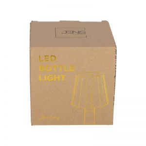 LED FLES LAMP GOUD GOUD