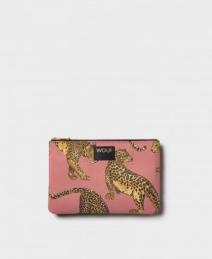 BLUSH LEOPARD - SMALL POUCH 