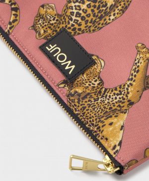 BLUSH LEOPARD - SMALL POUCH 