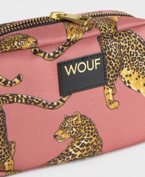 BLUSH LEOPARD - MAKEUP BAG