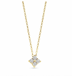 GOLD PLATED WITH WHITE CZ GOLD