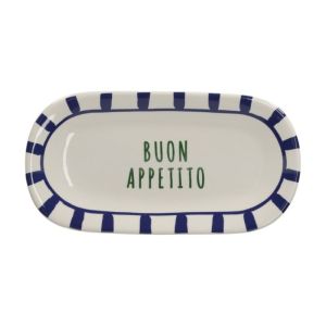 BUON APPETITO SERVEERBORD BLAUW 