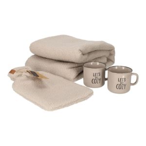 GIFTSET COZY TAUPE BEIGE